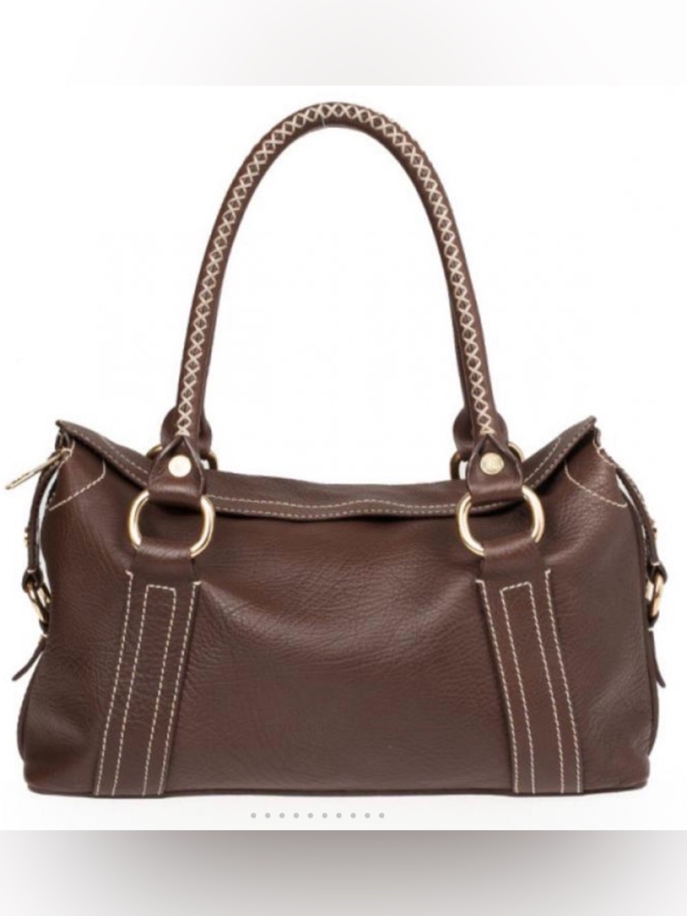 CELINE Boogie Brown Leather Bag - Picture 4 of 13